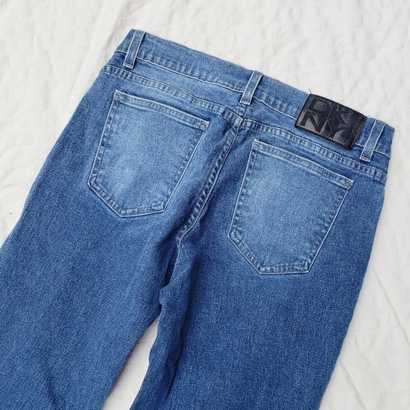 DKNY Low Waist Cropped Flare Jeans - Picture 5 of 5